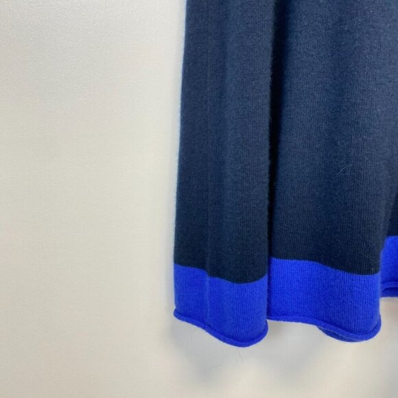 Autumn Cashmere 100% Cashmere Blue Sleeveless Sweater Dress - Picture 2 of 7